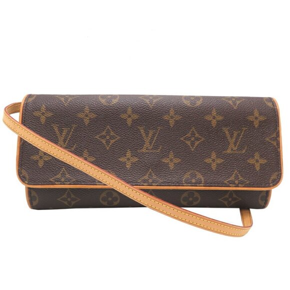 LOUIS VUITTON Brown Monogram Shoulder Bag - Picture 1 of 9